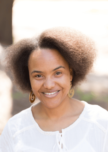 Portrait of co founder and director, Evelyn Mushandi